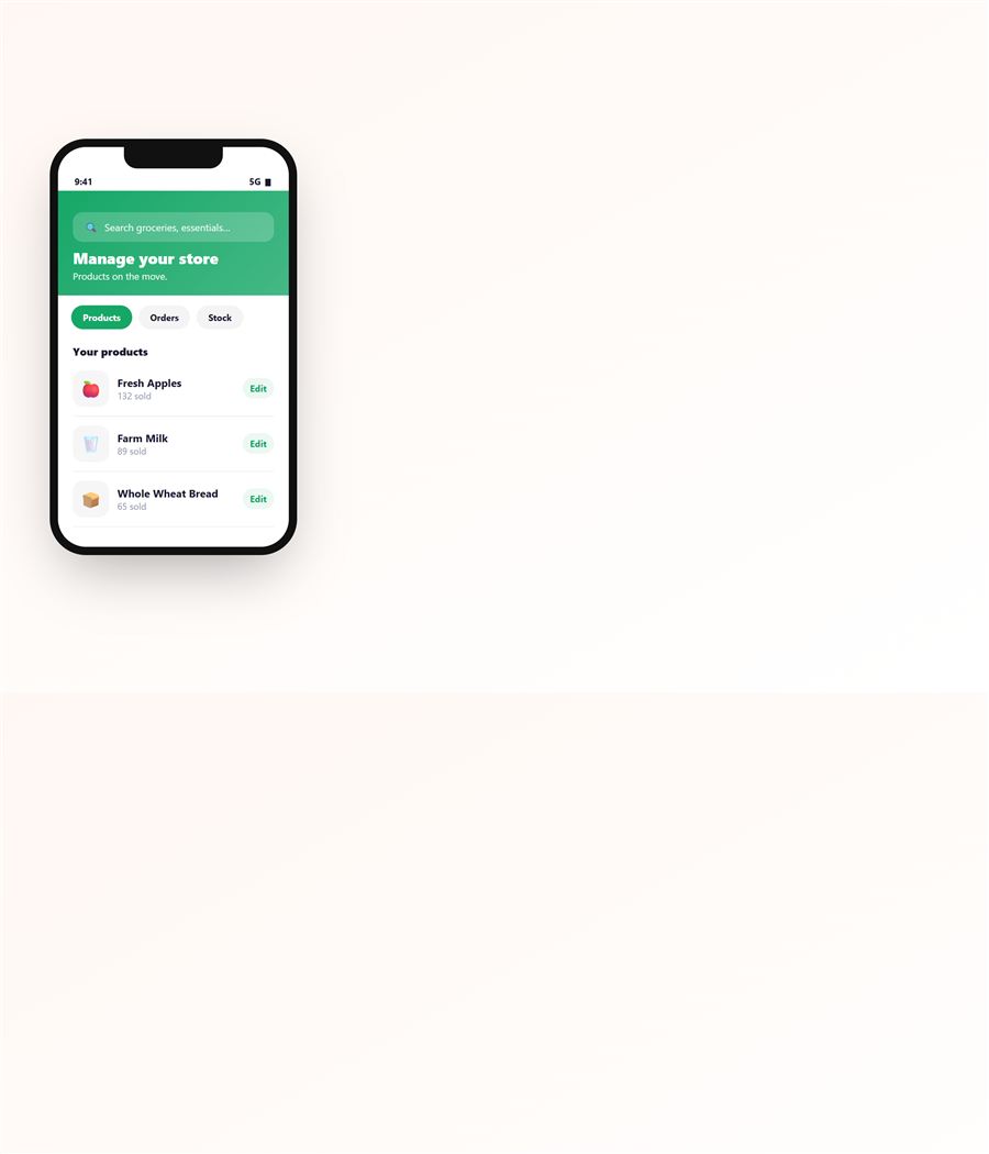 Vendor Orders — MegaBasket Vendor app